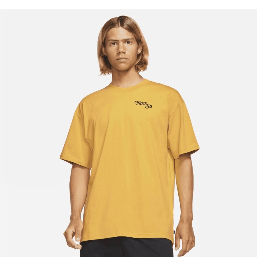 Nike SB yellow rose shirt.